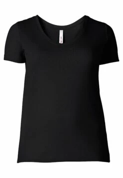 Sheego Camiseta Básica - Black 7 Sheego Camiseta Básica - Black -Sheego Ventas 609382a177c74ae7b31671d783cbe08b