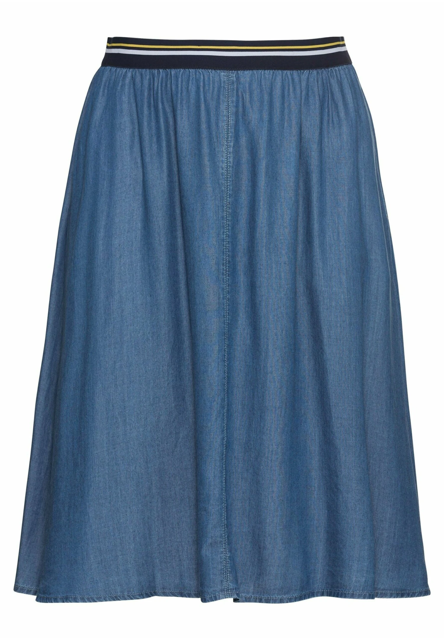 Sheego Midi - Falda Acampanada - Light Blue Denim 3 Sheego Midi - Falda Acampanada - Light Blue Denim - Imagen 3