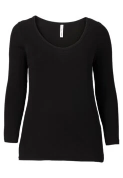 Sheego Langarm - Camiseta De Manga Larga - Black 7 Sheego Langarm - Camiseta De Manga Larga - Black -Sheego Ventas 67e4fa198b074dd588bc54d8b6705272