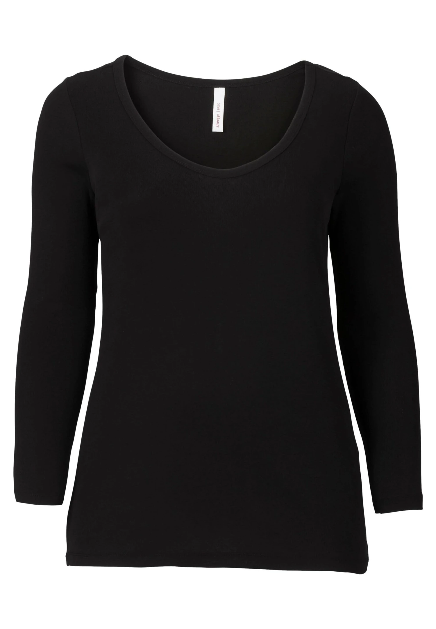 Sheego Langarm - Camiseta De Manga Larga - Black 4 Sheego Langarm - Camiseta De Manga Larga - Black - Imagen 4