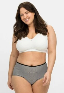 Sheego Pack 3 - Braguitas - Schwarz