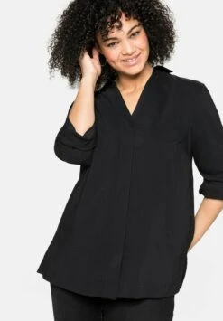 Sheego Camisa - Schwarz