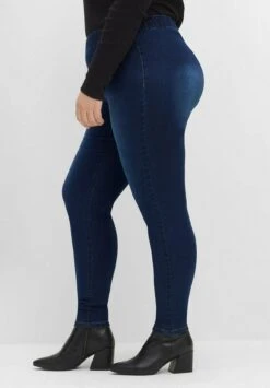 Sheego Jeggings - Dark Blue Denim -Sheego Ventas 72575b2d3abe43d5a3c5d3a3163a793e