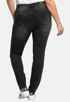 Sheego Vaqueros Pitillo - Black Denim -Sheego Ventas 73b725bee6ad4bc9ad919a6dffd3bbad