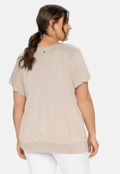 Sheego Camiseta Estampada - Beigefarben 7 Sheego Camiseta Estampada - Beigefarben -Sheego Ventas 76e79276ab904601852b694163cc2348