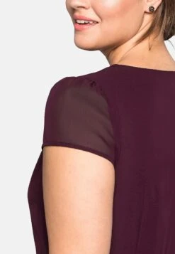 Sheego Vestido Largo - Aubergine -Sheego Ventas 78ffc426b9f748fa87c27de213823bd3