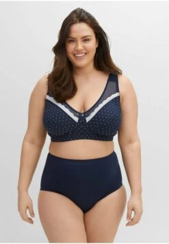 Sheego Entlastungs-- Sujetador Balconette - Marine