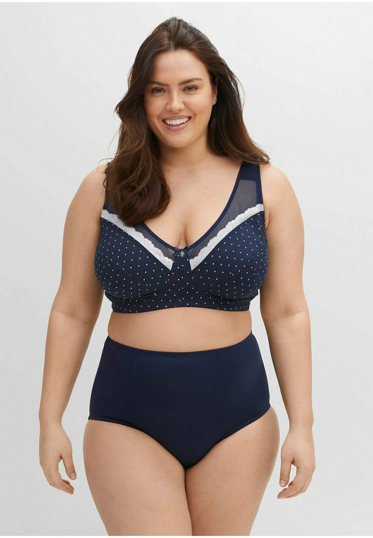 Sheego Entlastungs-- Sujetador Balconette - Marine 1 Sheego Entlastungs-- Sujetador Balconette - Marine