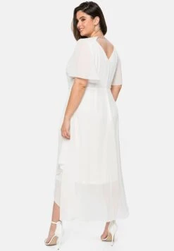Sheego Vestido De Fiesta - Offwhite -Sheego Ventas 7ea9a6ad53ee4637ab82a9736185f729