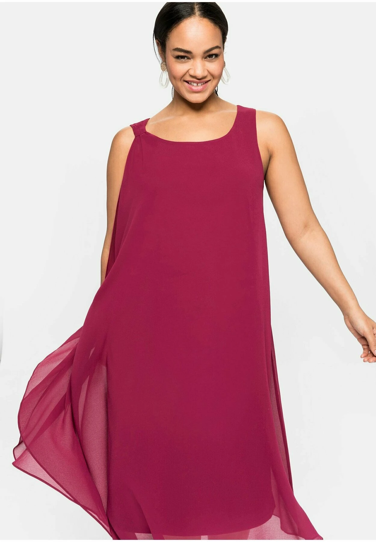 Sheego Vestido Informal - Himbeere 1 Sheego Vestido Informal - Himbeere