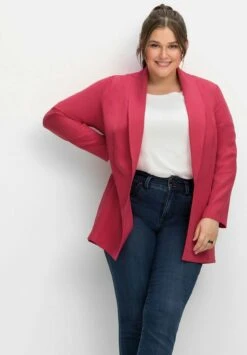 Sheego Abrigo Corto - Orchidee