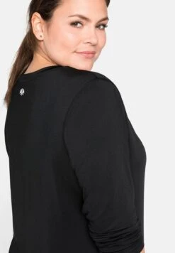 Sheego Camiseta De Manga Larga - Schwarz 8 Sheego Camiseta De Manga Larga - Schwarz -Sheego Ventas 81c7319e65334c34add49b6454b64639