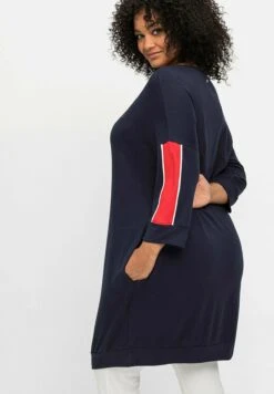 Sheego Vestido Informal - Marine -Sheego Ventas 8219ff88d6de4b98af79a88f71e27c10