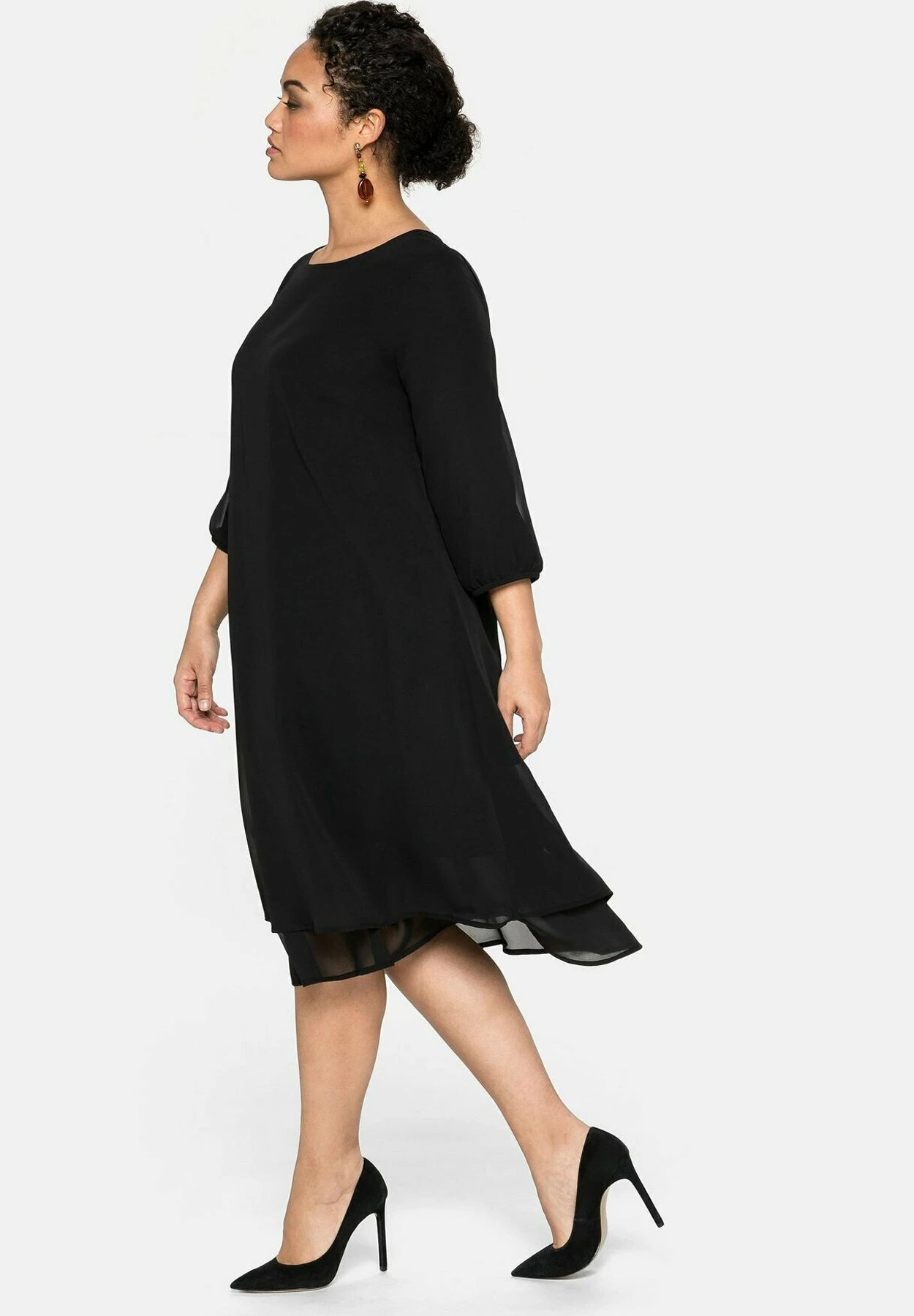Sheego Vestido Informal - Schwarz 2 Sheego Vestido Informal - Schwarz - Imagen 2