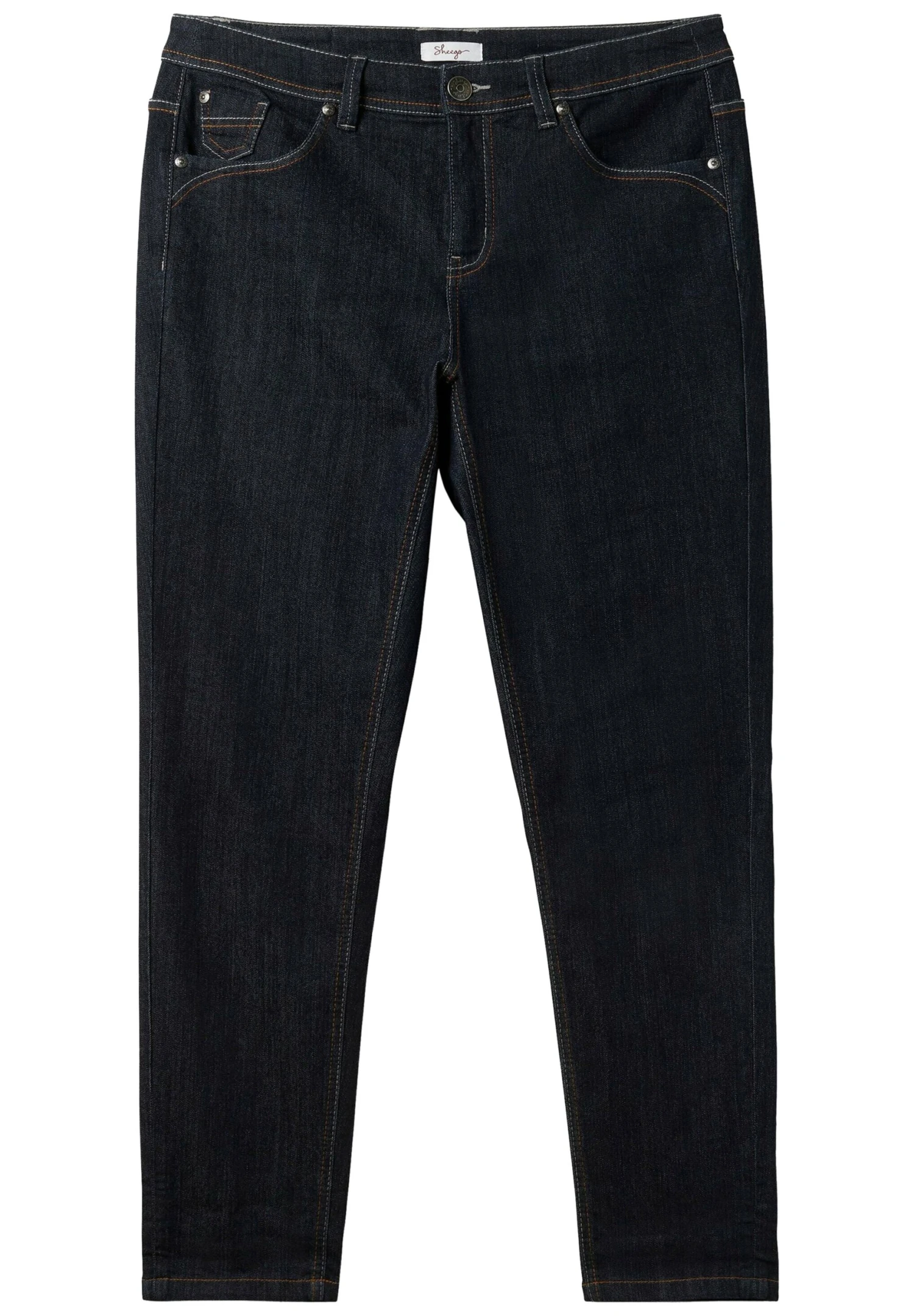 Sheego Vaqueros Slim Fit - Blue Black Denim 5 Sheego Vaqueros Slim Fit - Blue Black Denim - Imagen 5