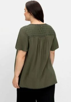 Sheego Blusa - Dunkeloliv 7 Sheego Blusa - Dunkeloliv -Sheego Ventas 86d26c8df5d247cc9004dc4981c9181d