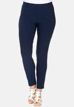 Sheego Bengalin - Pantalones - Marine