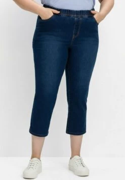 Sheego 7/8 - Vaqueros Pitillo - Blue Denim