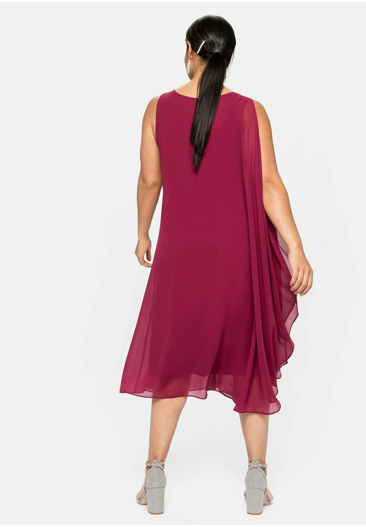 Sheego Vestido Informal - Himbeere 3 Sheego Vestido Informal - Himbeere - Imagen 3