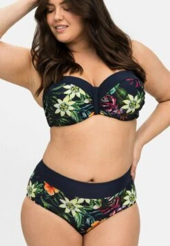 Sheego Braguita De Bikini - Marine Gemustert -Sheego Ventas 8963f9f8b2a848f3a3946f315c51a685