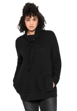 Sheego Sudadera - Schwarz