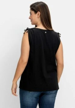 Sheego Top - Schwarz 7 Sheego Top - Schwarz -Sheego Ventas 8b071a65aee4459f815aedcd80cee5b8