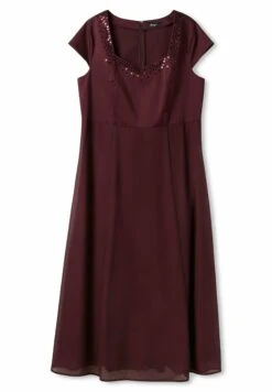 Sheego Vestido Informal - Aubergine -Sheego Ventas 8d416a0c0f06460b9b9e121587712448