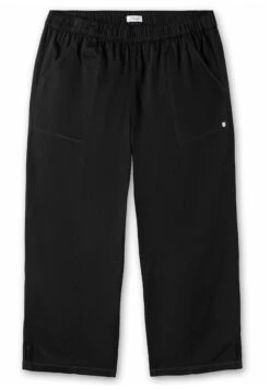 Sheego Weite 7/8 - Pantalones - Schwarz -Sheego Ventas 8dab11ae699a4271a77c3dfb28d59864