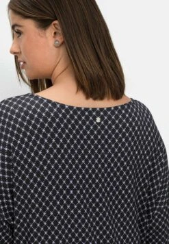 Sheego Camiseta De Manga Larga - Schwarz/Lila 8 Sheego Camiseta De Manga Larga - Schwarz/Lila -Sheego Ventas 919d315358f8435ab141ebe5a93118b8