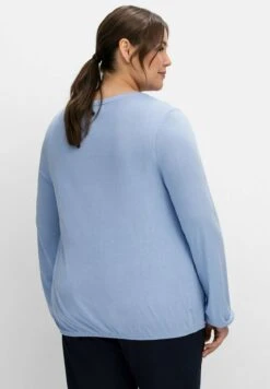 Sheego Túnica - Mittelblau -Sheego Ventas 92447761f1fe4e2fbd734ade1b74d495