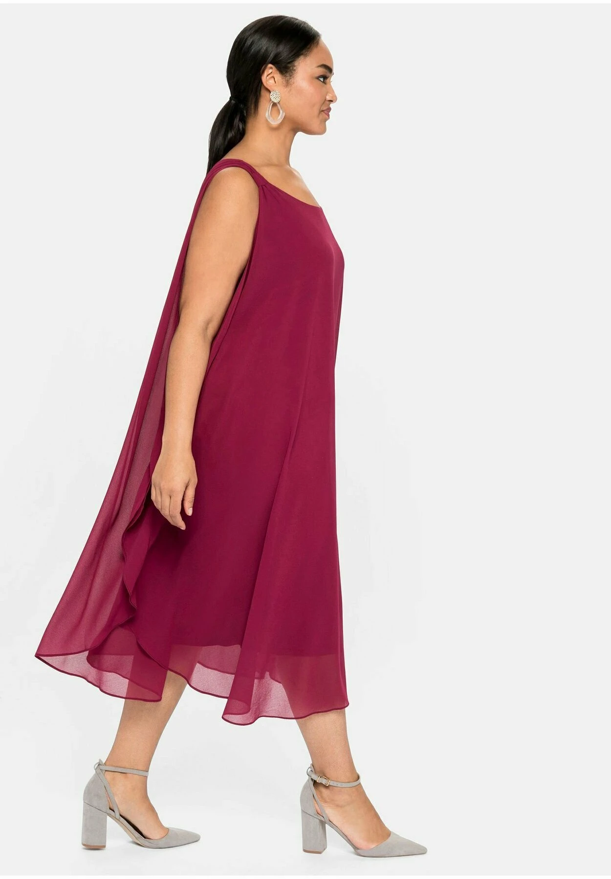 Sheego Vestido Informal - Himbeere 4 Sheego Vestido Informal - Himbeere - Imagen 4