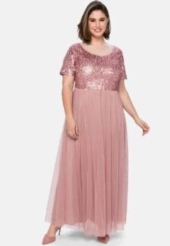 Sheego Maxi - Vestido De Fiesta - Hellmauve