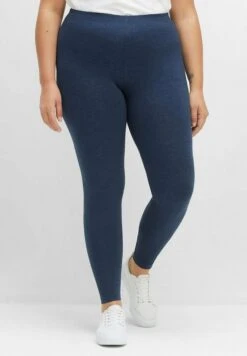 Sheego Leggings - Indigo Meliert