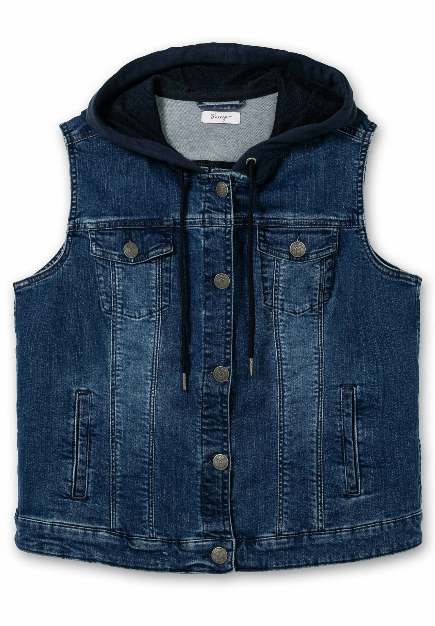 Sheego Chaleco - Blue Denim 5 Sheego Chaleco - Blue Denim - Imagen 5