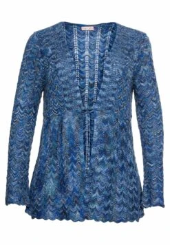 Sheego Chaqueta De Punto - Blau Meliert 9 Sheego Chaqueta De Punto - Blau Meliert -Sheego Ventas 975b094a18cc44b0a20f519f8a261698
