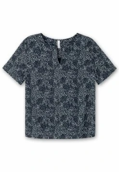 Sheego Blusa - Nachtblau Gemustert -Sheego Ventas 97851383cf814712895fd4be2bdc1bfe