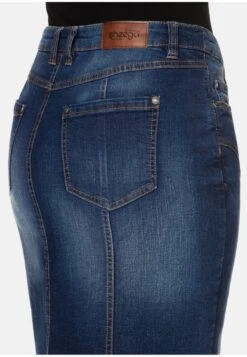Sheego Falda Vaquera - Dark Blue Denim -Sheego Ventas 978f840ac33841809e272c924c4cf068