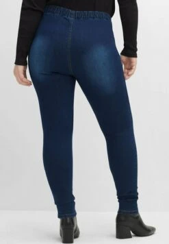 Sheego Jeggings - Dark Blue Denim -Sheego Ventas 9813724908394564b4055e5692442a5f