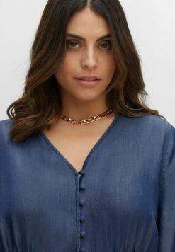 Sheego Vestido Camisero - Dark Blue Denim 7 Sheego Vestido Camisero - Dark Blue Denim -Sheego Ventas 9838e9c66a454c4b97a4841922bdc105