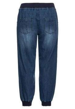 Sheego Vaqueros Tapered - Dark Blue Denim -Sheego Ventas 9844f8e3bb4647a9ae396c6ca5dcb64d