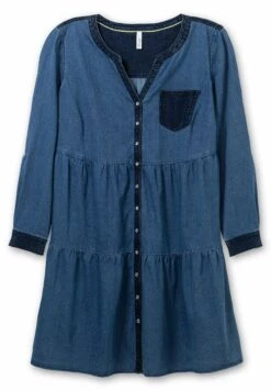 Sheego Vestido Vaquero - Blue Denim -Sheego Ventas 999f1241edbd4683ae043da3e47a6b33