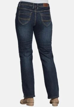 Sheego Lana - Vaqueros Rectos - Dark Blue Denim -Sheego Ventas 99a5fd7c94d6423793b48bdc4368498e