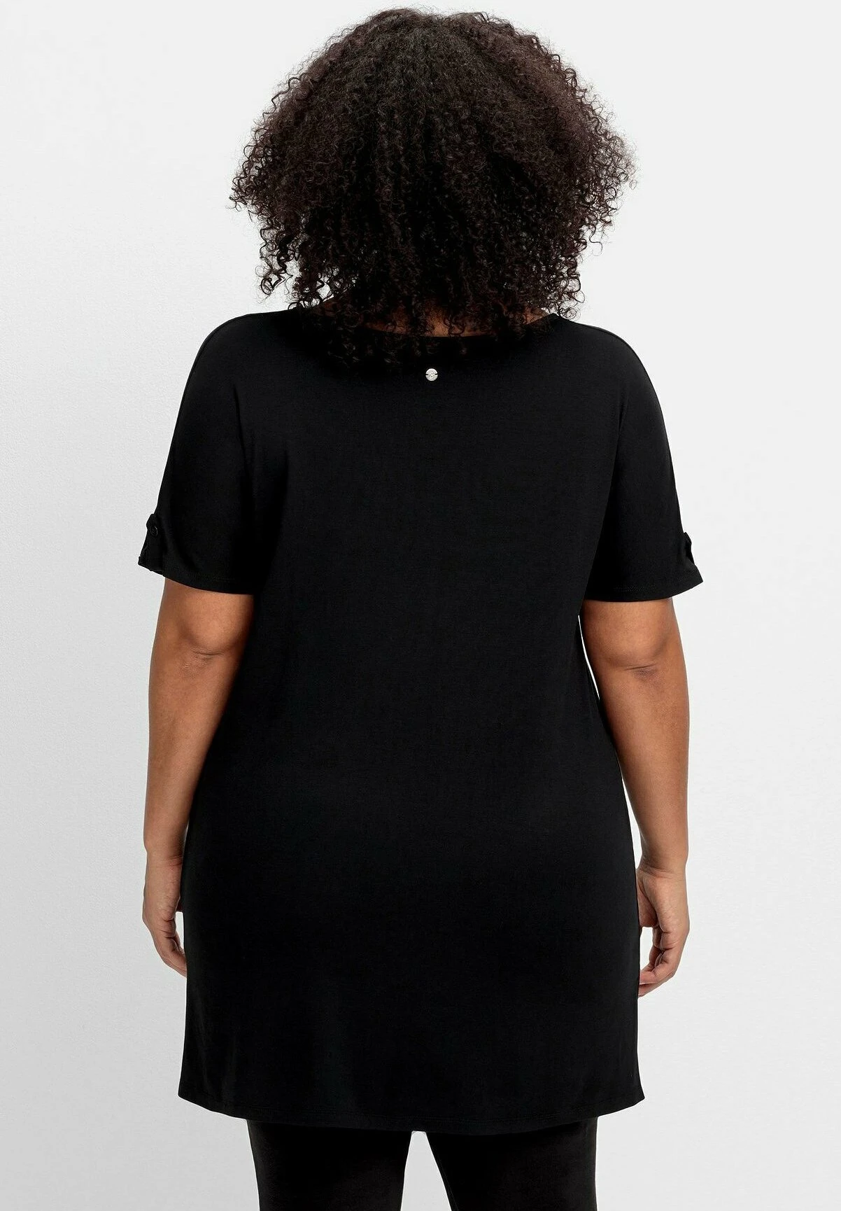 Sheego Strand - Camiseta Estampada - Schwarz 3 Sheego Strand - Camiseta Estampada - Schwarz - Imagen 3