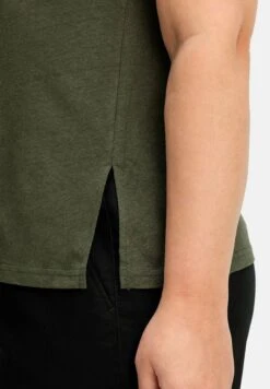 Sheego Top - Dunkeloliv -Sheego Ventas a179fa9879464bce93a97eb6eb3a4024