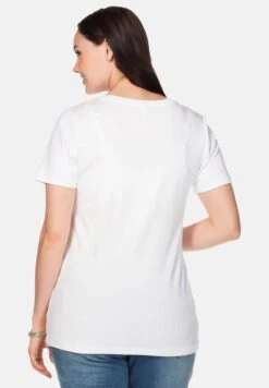 Sheego Camiseta Básica - White 6 Sheego Camiseta Básica - White -Sheego Ventas a3e89a18077b485bb822da610aaff35b