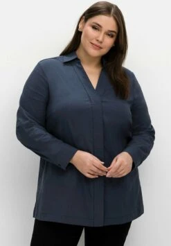 Sheego Camisa - Nachtblau