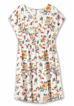 Sheego Vestido Informal - Weiß/Gemustert -Sheego Ventas a7c8c82203a94c518ded07eb402cd824