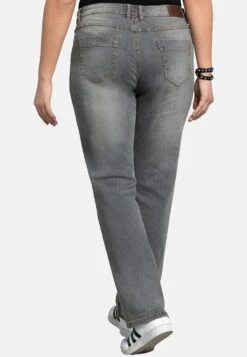 Sheego Lana - Vaqueros Bootcut - Grey Denim -Sheego Ventas a7e091f4221b4888972afad0f58bb11a
