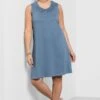 Sheego Vestido Ligero - Blau