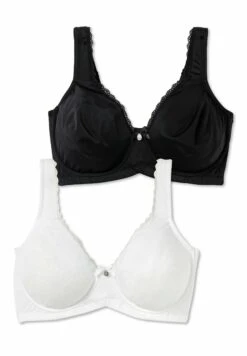 Sheego 2 Pack - Sujetador Con Aros - Schwarz Weiß 9 Sheego 2 Pack - Sujetador Con Aros - Schwarz Weiß -Sheego Ventas aa9ff35674b04091a56fee9c8d8784fc